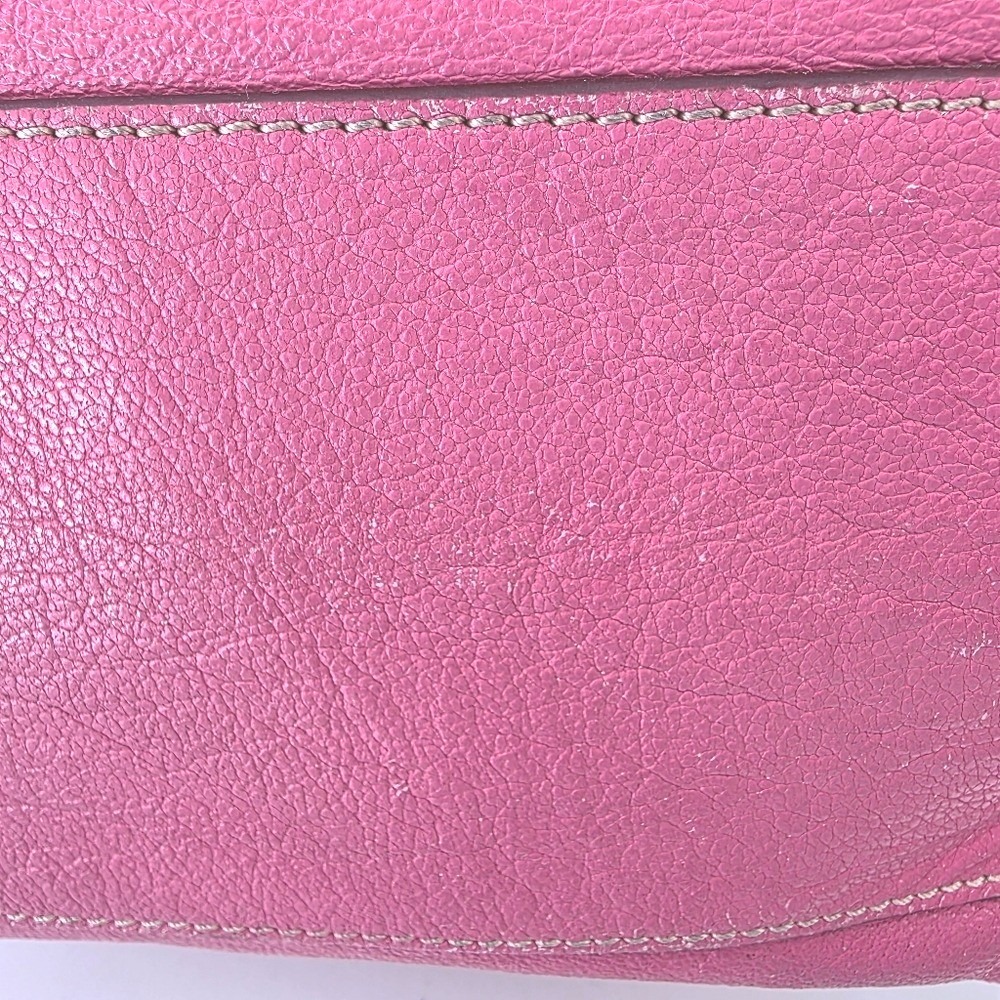 Dooney Bourke Pink Dillen Hobo Bag Pebble Leather Large - Picture 9 of 16